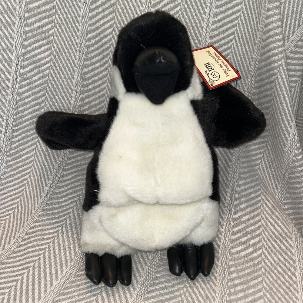 RBI Penguinโ Makes Sounds Hand Puppet 12" Ron Banafato Inc. Needs Battery NWT
P2